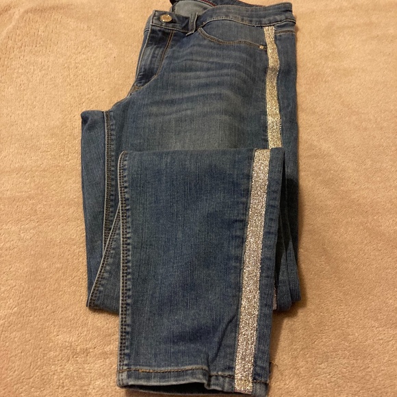 cropped jeggings/jeans - Picture 1 of 5